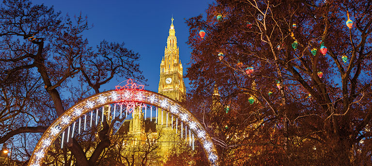 Vienna’s illuminated attractions